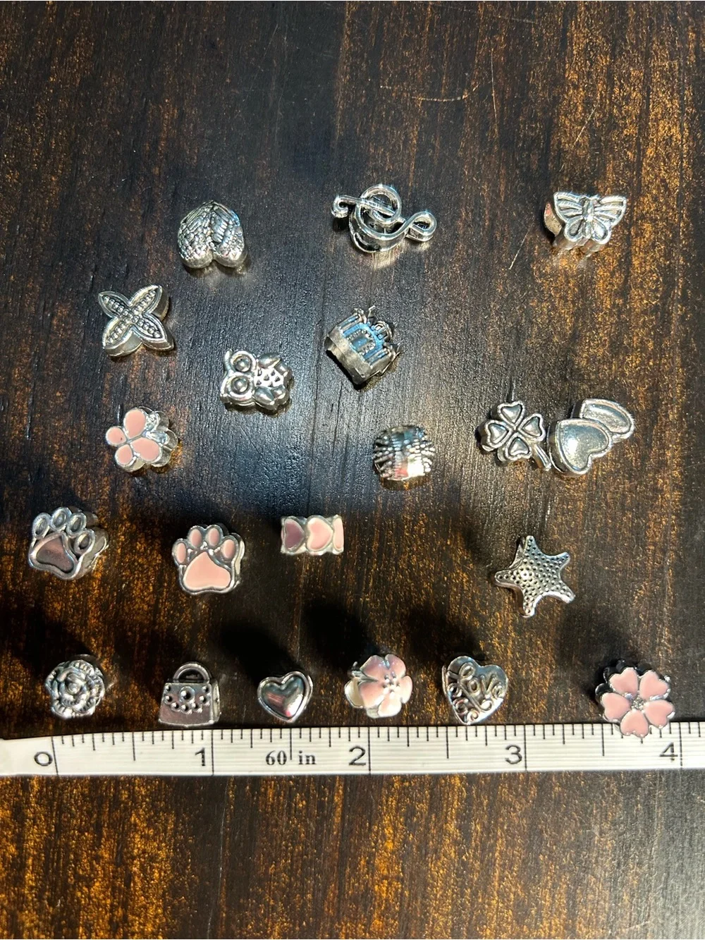 Princess Pink Portable Kids Jewelry Case with Assorted Charms